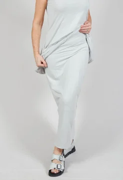 Rundholz Black Label Skirts^Jersey Double Layered Pencil in Grey