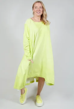 Rundholz Black Label Dresses^Jersey Dress with Drawstring Hem in Sun Print