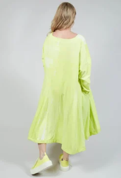 Rundholz Black Label Dresses^Jersey Dress with Drawstring Hem in Sun Print