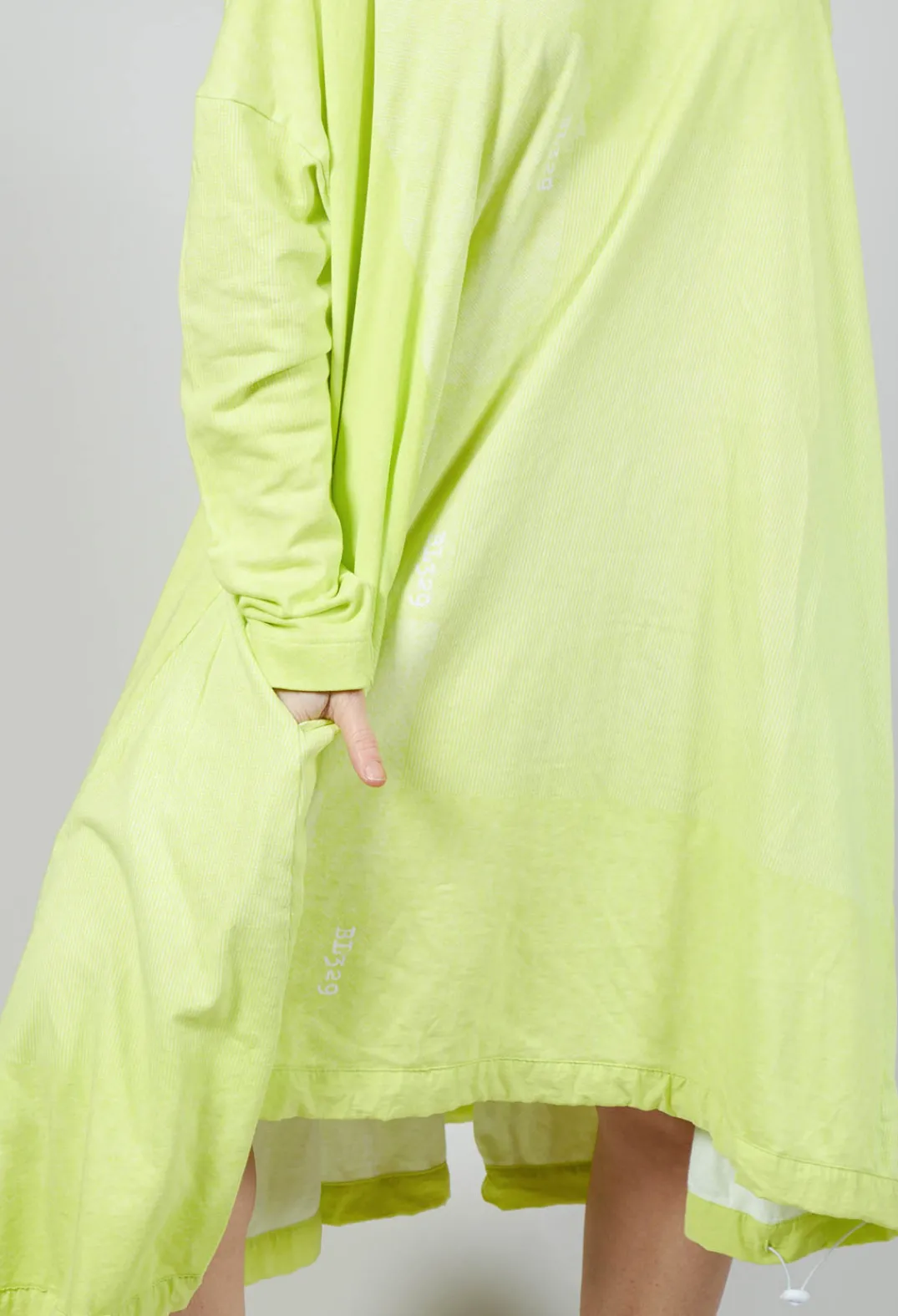 Rundholz Black Label Dresses^Jersey Dress with Drawstring Hem in Sun Print