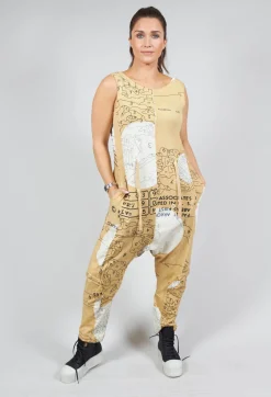 Rundholz Black Label Jumpsuits^Jersey Drop Crotch Jumpsuit in Corn Print