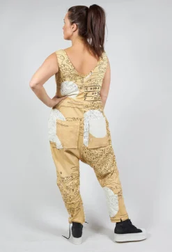 Rundholz Black Label Jumpsuits^Jersey Drop Crotch Jumpsuit in Corn Print
