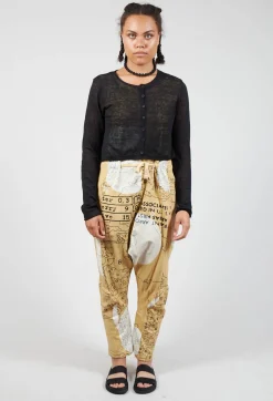 Rundholz Black Label Jumpsuits^Jersey Drop Crotch Jumpsuit in Corn Print