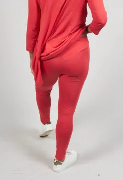 Rundholz Black Label Leggings^Jersey Leggings in Cherry