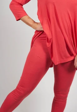 Rundholz Black Label Leggings^Jersey Leggings in Cherry