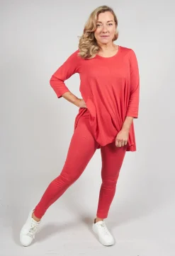 Rundholz Black Label Leggings^Jersey Leggings in Cherry
