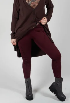 Rundholz Mainline Leggings^Jersey Leggings with Seam Detail in Umbra
