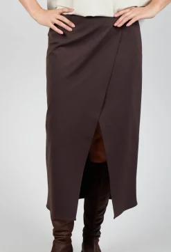 Mei Meij Skirts^Jersey Pencil Skirt in Java