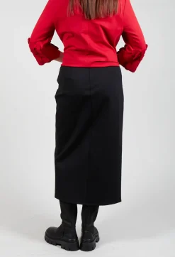 Mei Meij Skirts^Jersey Pencil Skirt in Nero