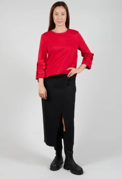 Mei Meij Skirts^Jersey Pencil Skirt in Nero