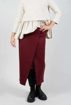 Mei Meij Skirts^Jersey Pencil Skirt in Rumba