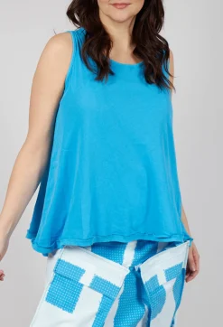 Rundholz Black Label Tops^Jersey Tank Top in Malibu