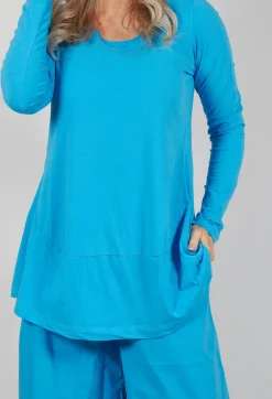 Rundholz Black Label Tops^Jersey Top with Long Sleeves in Malibu