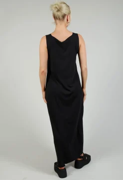 Bize Dresses^Jersey Vest Dress in Black