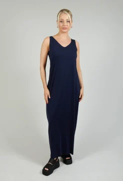 Bize Dresses^Jersey Vest Dress in Blue