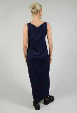 Bize Dresses^Jersey Vest Dress in Blue
