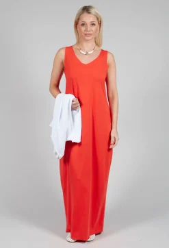 Bize Dresses^Jersey Vest Dress in Red