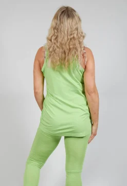 Rundholz Black Label Tops^Jersey Vest Top in Lime