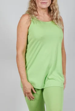 Rundholz Black Label Tops^Jersey Vest Top in Lime