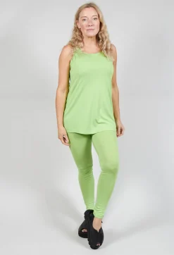 Rundholz Black Label Tops^Jersey Vest Top in Lime