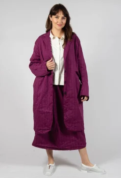 Hannoh Wessel Skirts^Jleana Skirt in Mulberry Stripe