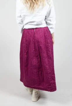 Hannoh Wessel Skirts^Jleana Skirt in Mulberry Stripe