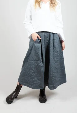 Hannoh Wessel Skirts^Jleana Skirt in Zinc Stripe
