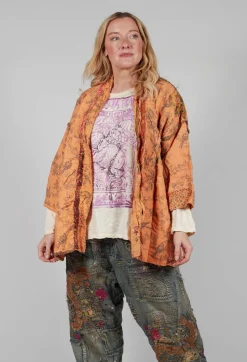 Magnolia Pearl Jackets^Julian Floral Kimono in Marmalade