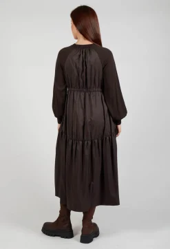 Mei Meij Dresses^Jumper Dress with Contrasting Back in Java