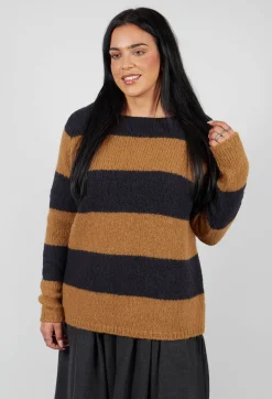 Apuntob Jumpers^Jumper in Tobacco Black
