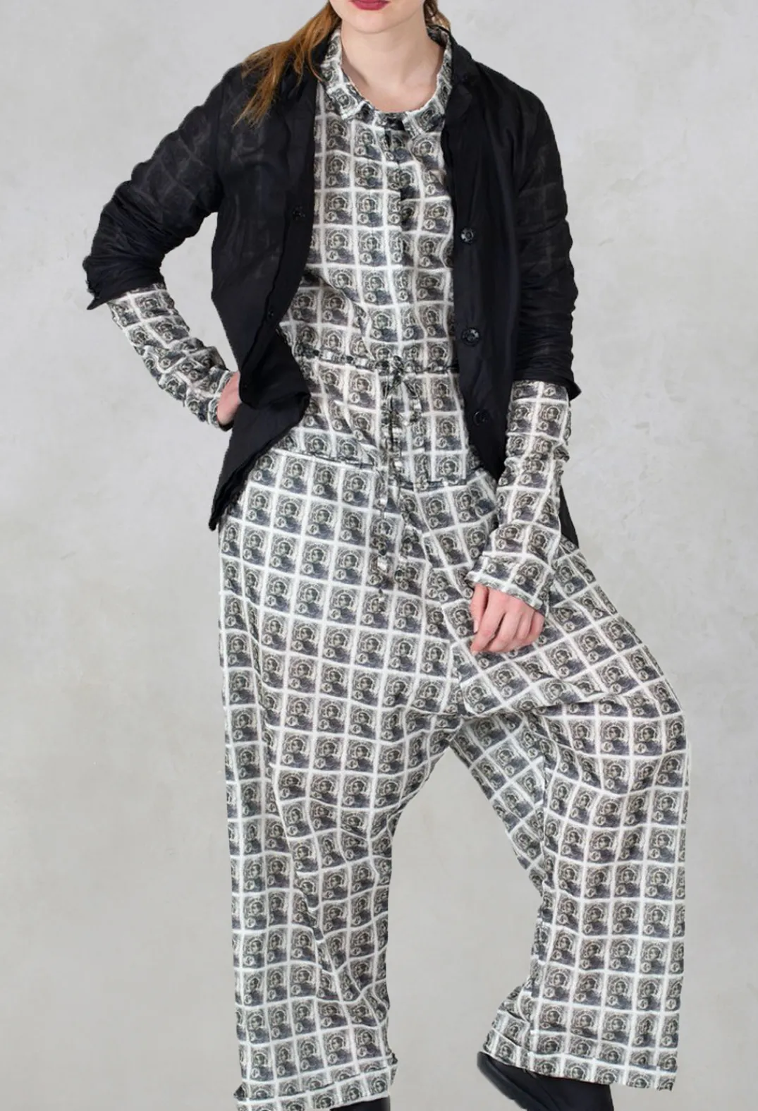 Rundholz Mainline Jumpsuits^Jumpsuit in Black Print
