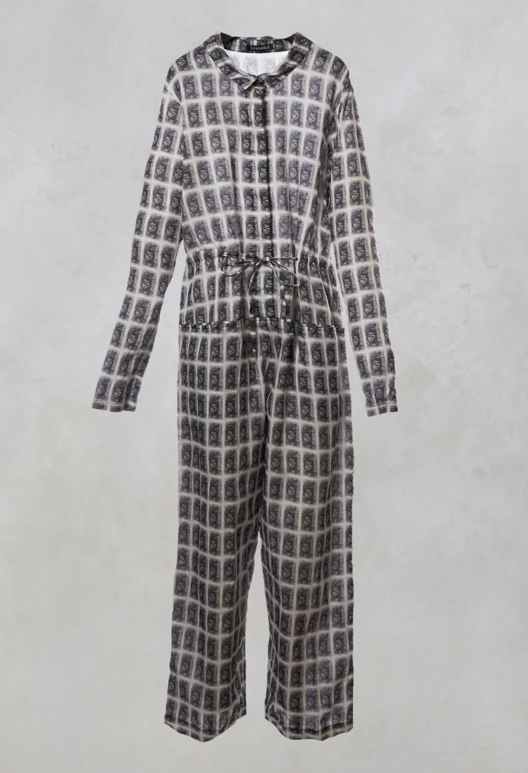Rundholz Mainline Jumpsuits^Jumpsuit in Deep Blue Print
