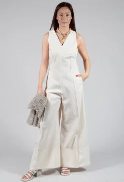 Malloni Jumpsuits^Jumpsuit Palla in Ecru