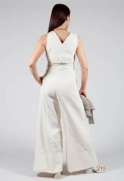 Malloni Jumpsuits^Jumpsuit Palla in Ecru