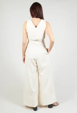 Malloni Jumpsuits^Jumpsuit Palla in Ecru