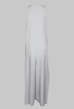 Nijii Jumpsuits^Jumpsuit with Front Zip Fastening in Light Grey