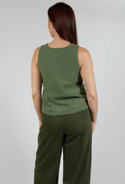 Elemente Clemente Tops^Junai Vest in Khaki