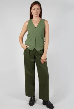 Elemente Clemente Tops^Junai Vest in Khaki
