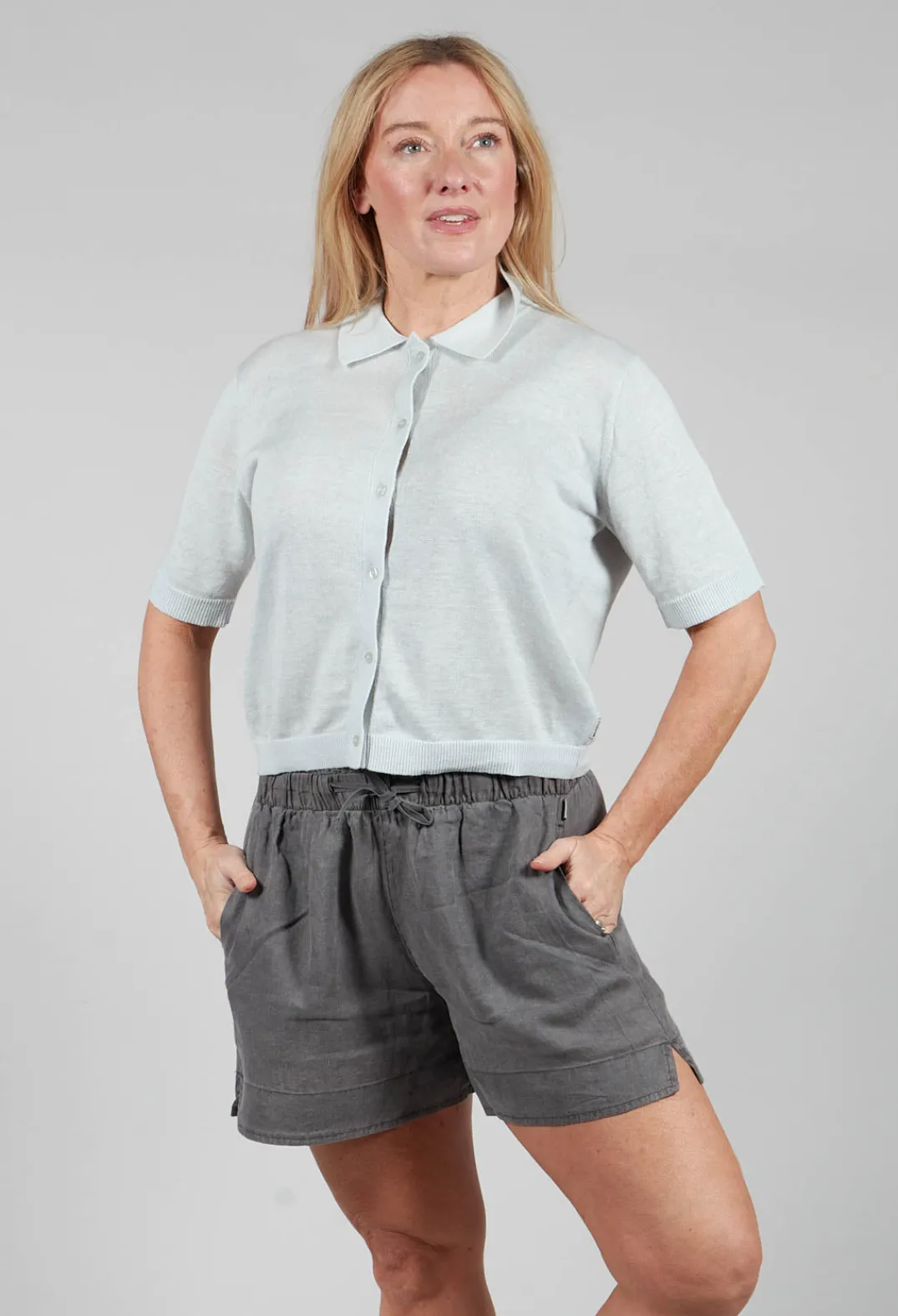Ecoalf Jumpers^Juniperalf Knit in Baby Blue