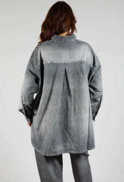 Elemente Clemente Tops^Kabo Blouse in Anthra
