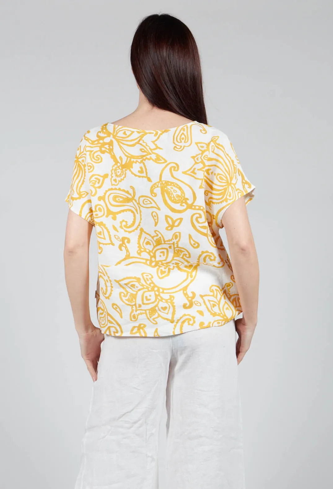 Elemente Clemente Tops^Kalu Top in Curcuma