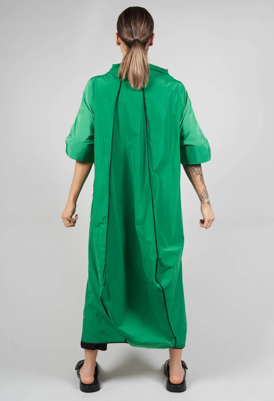 Xenia Design Coats^Kama Trench in Bright Green