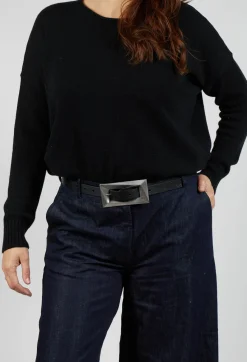 Malloni Belts^Kaname Belt in Nero