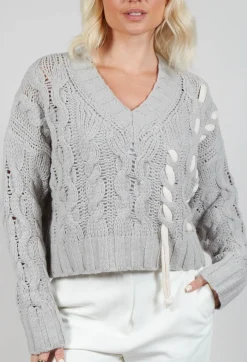 IXOS Jumpers^Katia Jumper in Ghiaccio