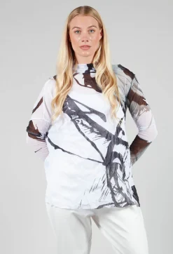 Xenia Design Shirts & Blouses^KEKS Shirt in Black White Colourful
