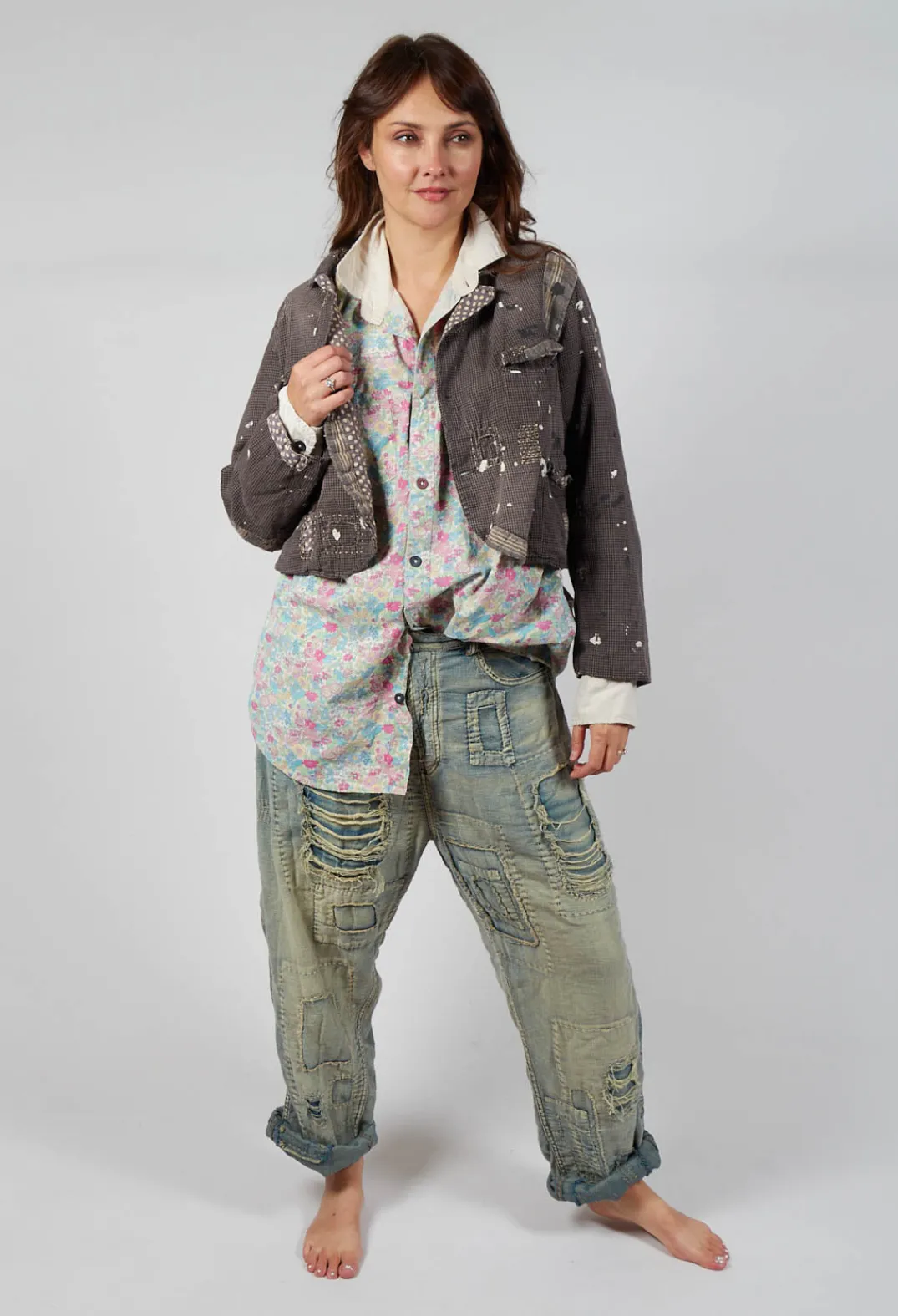 Magnolia Pearl Jackets^Kelley Cropped Coat in Andy