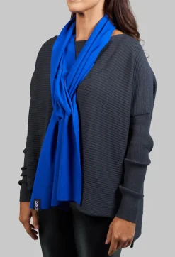 Philomena Christ Scarves^Keyhole Scarf in Royal