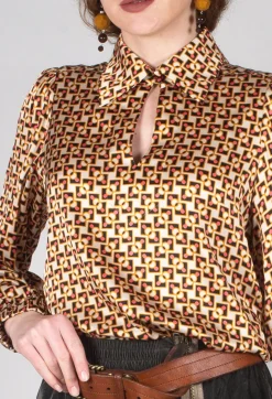 Dea Kudibal Shirts & Blouses^Kikkidea Blouse in Nando Black