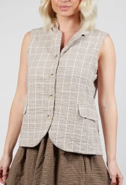 Mama B Jackets^Kimchi Gilet in Naturale