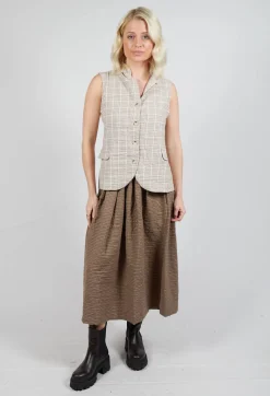 Mama B Jackets^Kimchi Gilet in Naturale